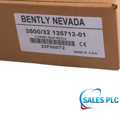 125712-01 Bently Nevada 3500/32 4-Channel Relay Module