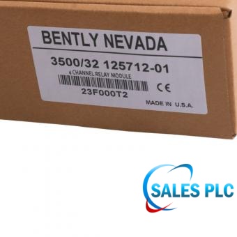 125712-01 Bently Nevada 3500/32 4-Channel Relay Module