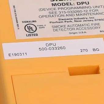 500-033260 Siemens DPU Device Programmer Test Unit