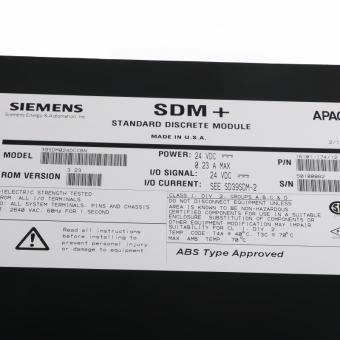 39SDM024DCCBN 16101-174/12 Siemens APACS+ Discrete Module
