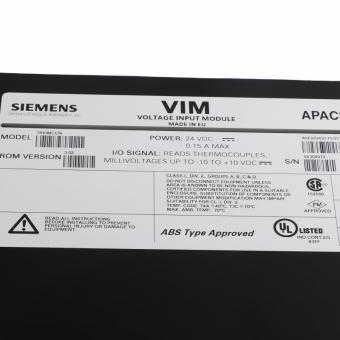 39VIMCCN A5E00282175/07 Siemens APACS+ Voltage Input