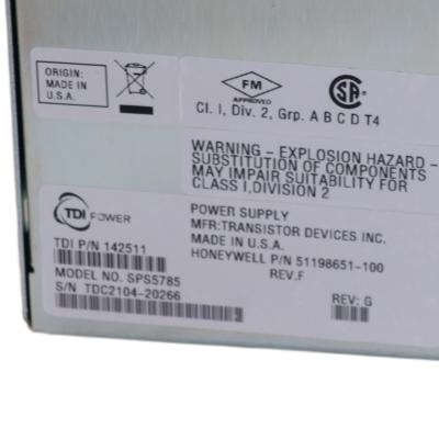 Honeywell 51198651-100 SPS5785 48 V xPM Power Supply