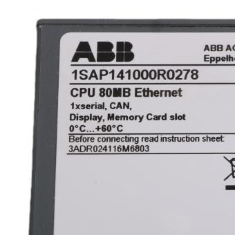 ABB PM5650-2ETH 1SAP141000R0278 AC500 V3 CPU