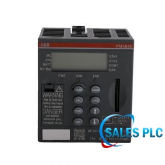 ABB PM5650-2ETH 1SAP141000R0278 AC500 V3 CPU
