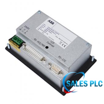 ABB CP502-Windtec 10100775 1SBP260190R1001-A Industrial Control Panel nameplate and product views