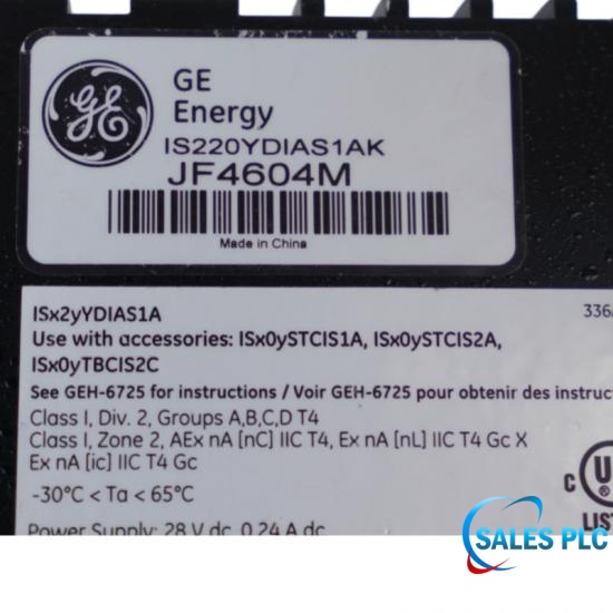 GE IS220YDIAS1AK discrete-contact input Pack