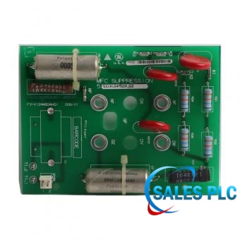 GE 531X124MSDAJG2 MFC Suppression Circuit Board front view