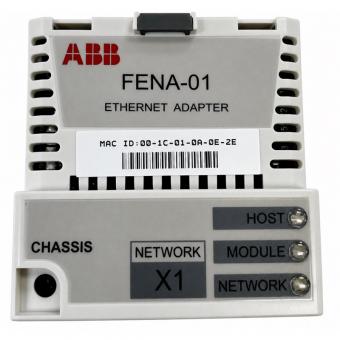 ABB FENA-01 68469422 Ethernet adapter module front view