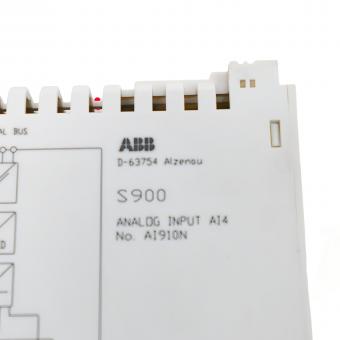 ABB AI910N 3KDE175513L9100 S900 4-channel analog input module