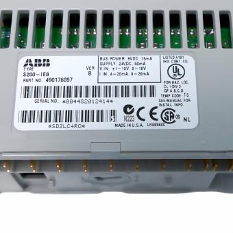 ABB Satt 200-IE8 S200IE8 8-channel analog input unit