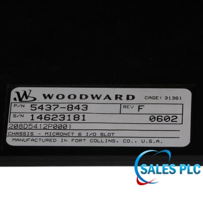 Woodward 5437-843 product image