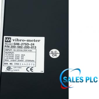 Vibro-Meter SIM-275D-24 200-582-200-013 product image