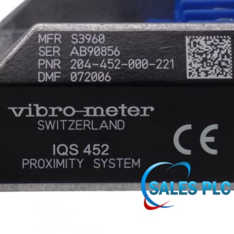 Vibro-Meter IQS452 204-452-000-221 product image