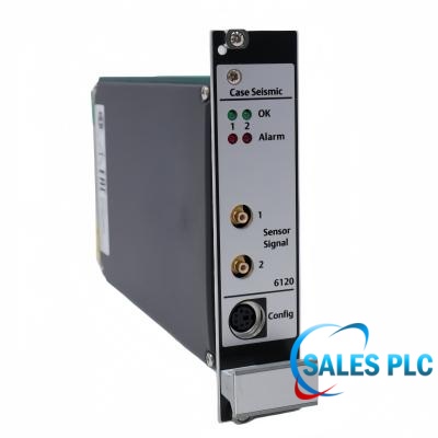 Emerson A6120 Case Seismic Vibration Monitor product view