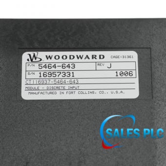 Woodward 5464-643 product image