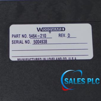 Woodward 5464-210 product image