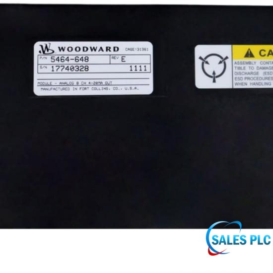 Woodward 5464-648 analog output module