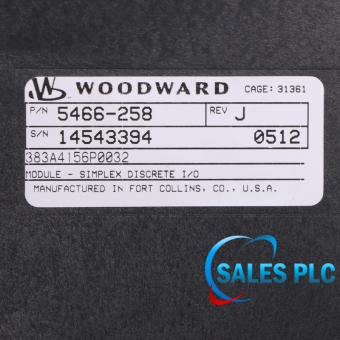 Woodward 5466-258 product image
