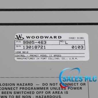 Woodward 9905-463 product image