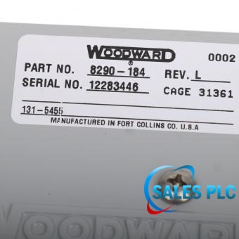 Woodward 8290-184 product image