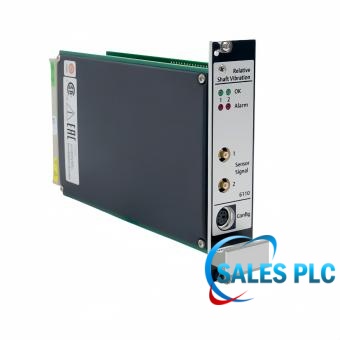 A6110 AMS 6500 Machinery Health Monitor Shaft Relative Vibration Monitor