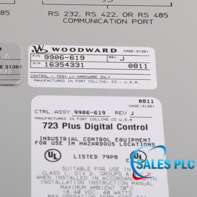 Woodward 9906-619 product image