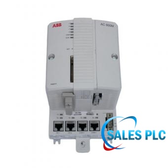ABB PM856AK01 3BSE066490R1 processor module with SALES PLC logo