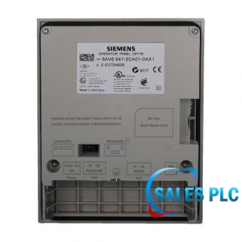 Siemens 6AV6641-0CA01-0AX1 operator panel
