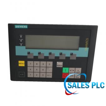 Siemens 6SL3055-0AA00-4CA5 SINAMICS AOP30 Operator Panel