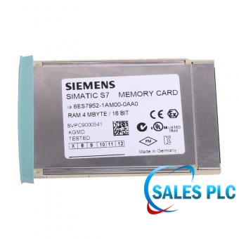 Siemens 6ES7952-1AM00-0AA0 SIMATIC S7-400 4 MB RAM Memory Card