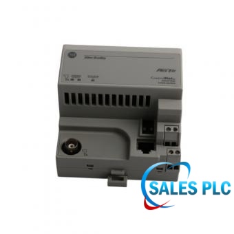 1794-ACN15 PLC Single-media ControlNet communication adapter front side detail views