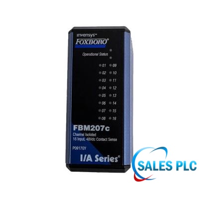 Foxboro FBM207C 48 V DC contact sense input module product photo