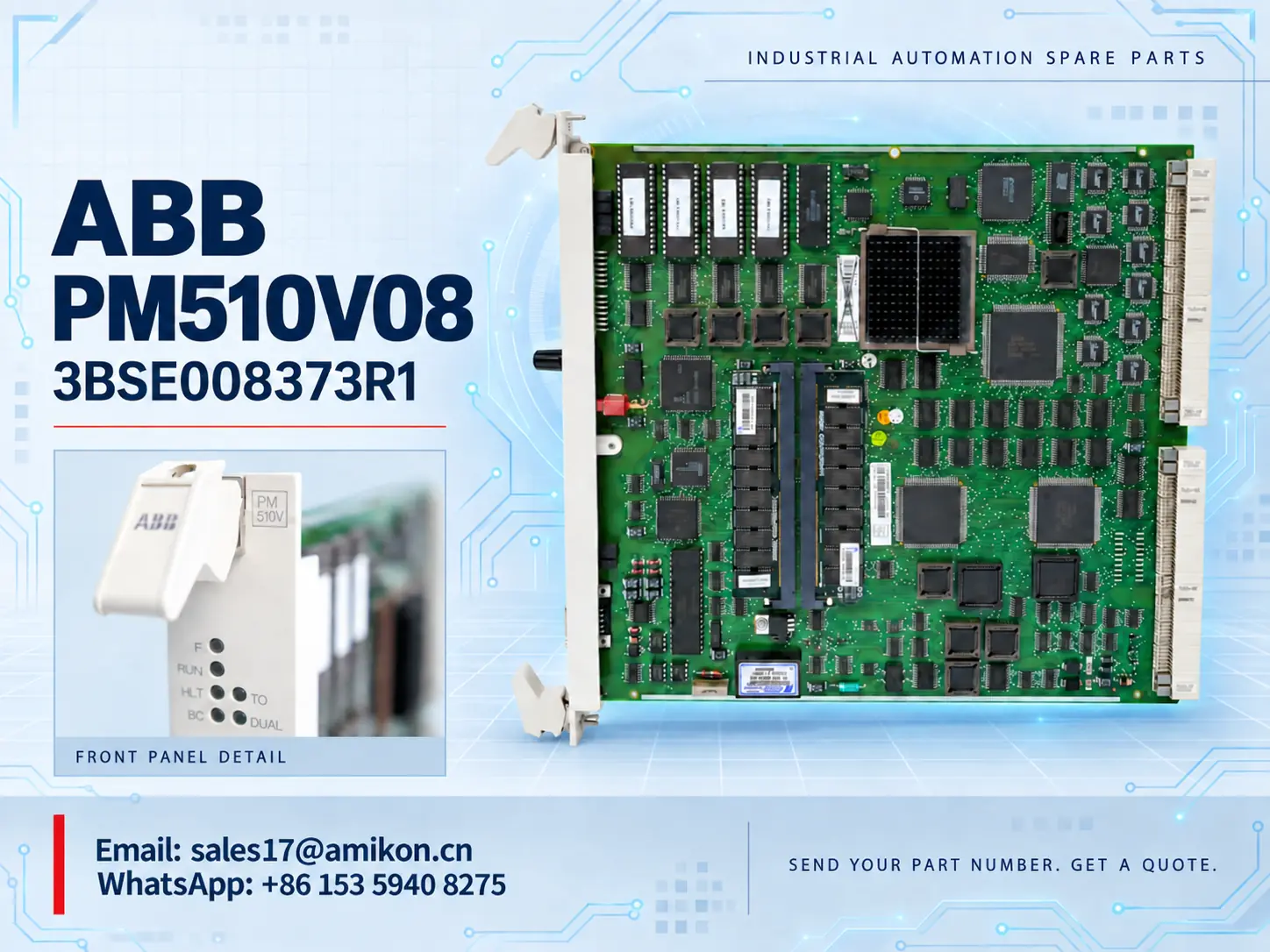 After PM510V08 Discontinuation: New Inventory Supports Continued Advant System Operation